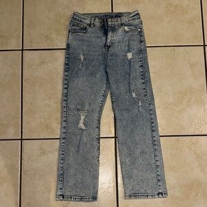 Art Class Distressed Light Blue Kids Jeans
